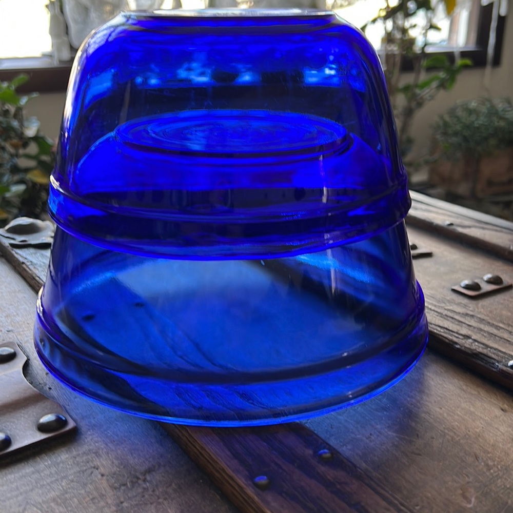 Anchor Hocking Cobalt Blue Mixing Bowls